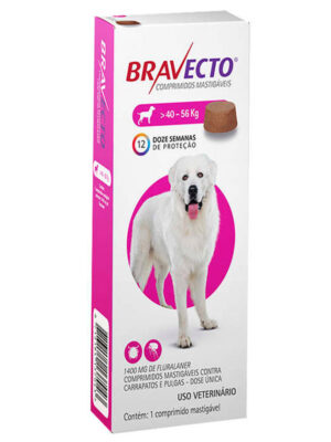 BRAVECTO CAES 40-56KG - 1400MG