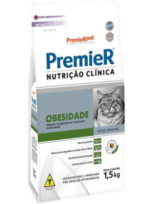 PREMIER GATOS OBESIDADE 1,5KG