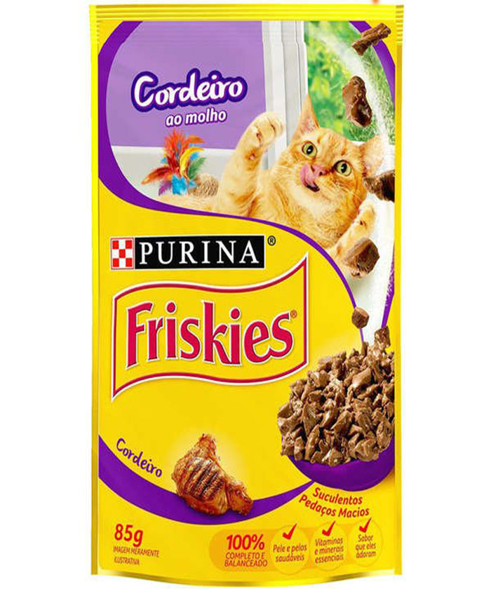 FRISKIES SACHE CORDEIRO 85 GR