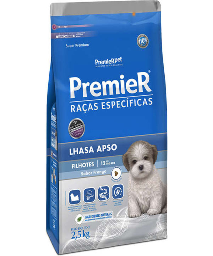 PREMIER LHASA APSO FILHOTE 2,5 KG