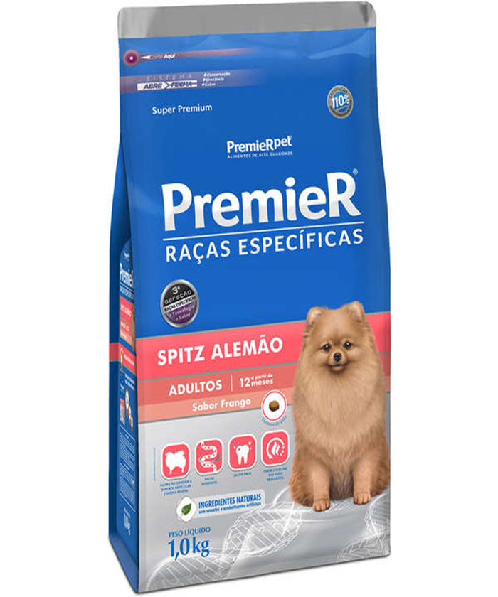 PREMIER SPITZ ALEMÃO ADULTOS 1 KG