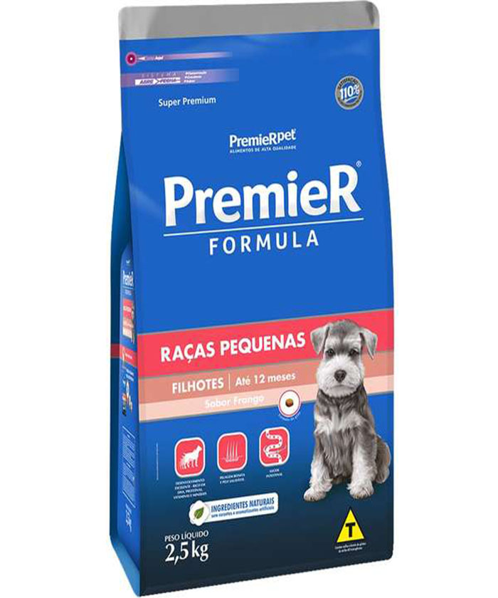 PREMIER FILHOTE RAÇAS PEQUENAS 2,5 KG