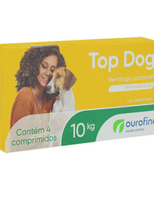 TOP DOG 10 KG 4 COMPRIMIDOS
