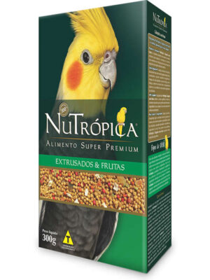 NUTROPICA CALOPSITA COM FRUTAS 300 GR