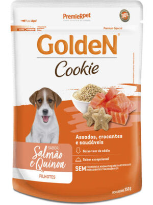 GOLDEN COOKIE FILHOTES SALMAO E QUINOA 350 GR
