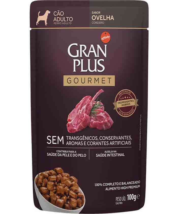 GRAN PLUS SACHE CAO ADULTO OVELHA 100 GR