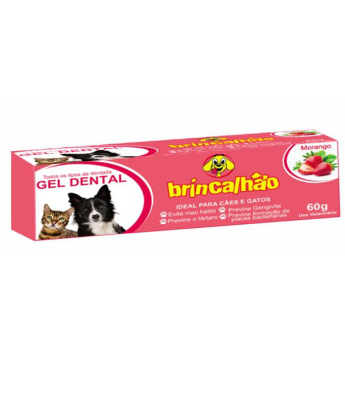 CREME DENTAL BRINCALHAO 60 GR MORANGO