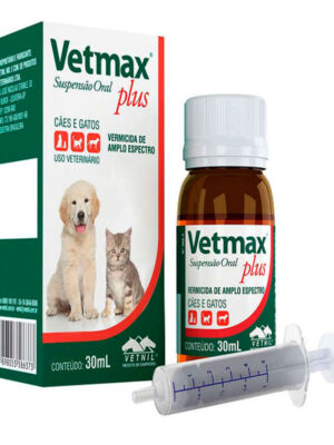 VETMAX PLUS SUSPENSÃO ORAL 30 ML