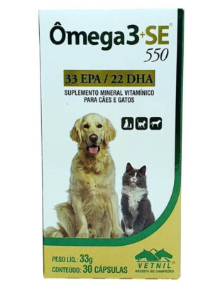 OMEGA 3 SE 550 MG 30 CAPS.