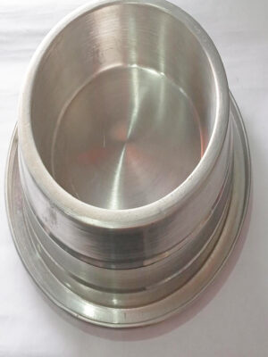 COMEDOURO ALUMINIO PESADO GRANDE ANTI FORMIGA