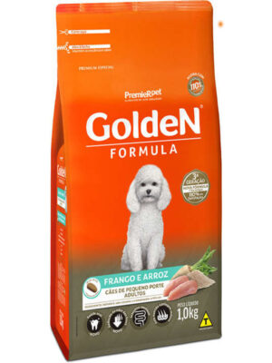 GOLDEN ADULTO MINI BITS FRANGO E ARROZ 1 KG