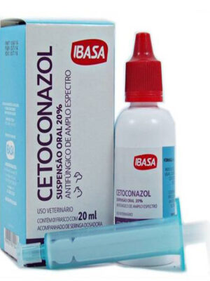 CETOCONAZOL SUSPENSÃO ORAL 20% 20 ML