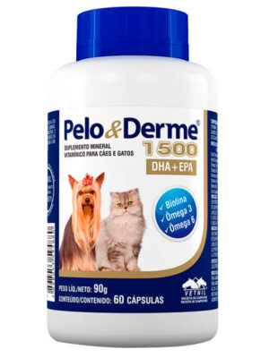 PELO & DERME 1500 60 CÁPSULAS