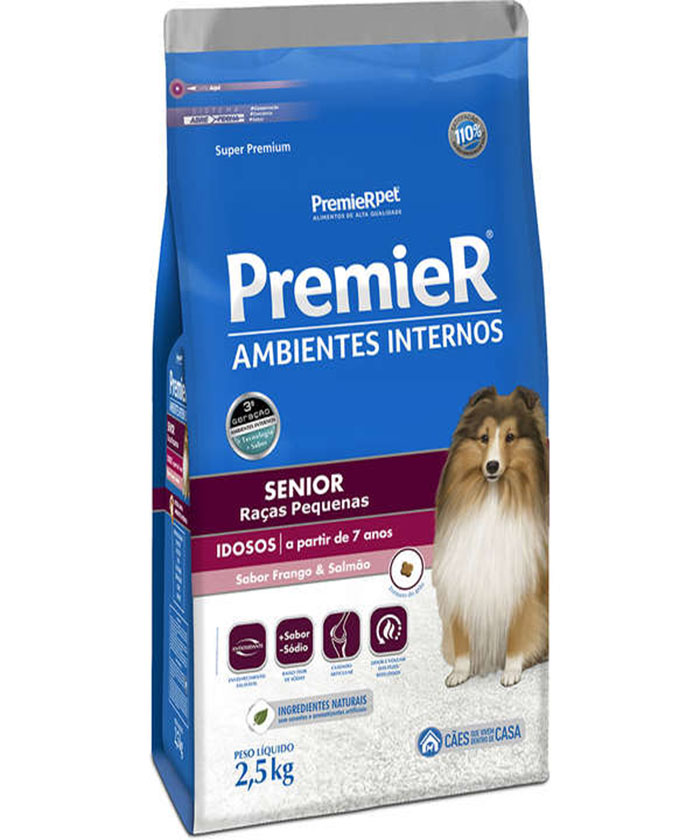 PREMIER ADULTO AMBIENTES INTERNO SENIOR 2,5 KG