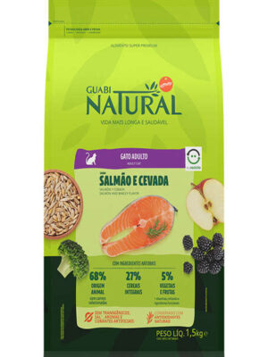 GN GATO ADULTO SALMAO E CEVADA 1,5 KG