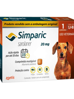 SIMPARIC (5,1 - 10) 1 COMPRIMIDOS