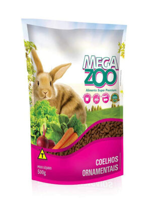 MEGAZOO COELHO ADULTO 500 GR