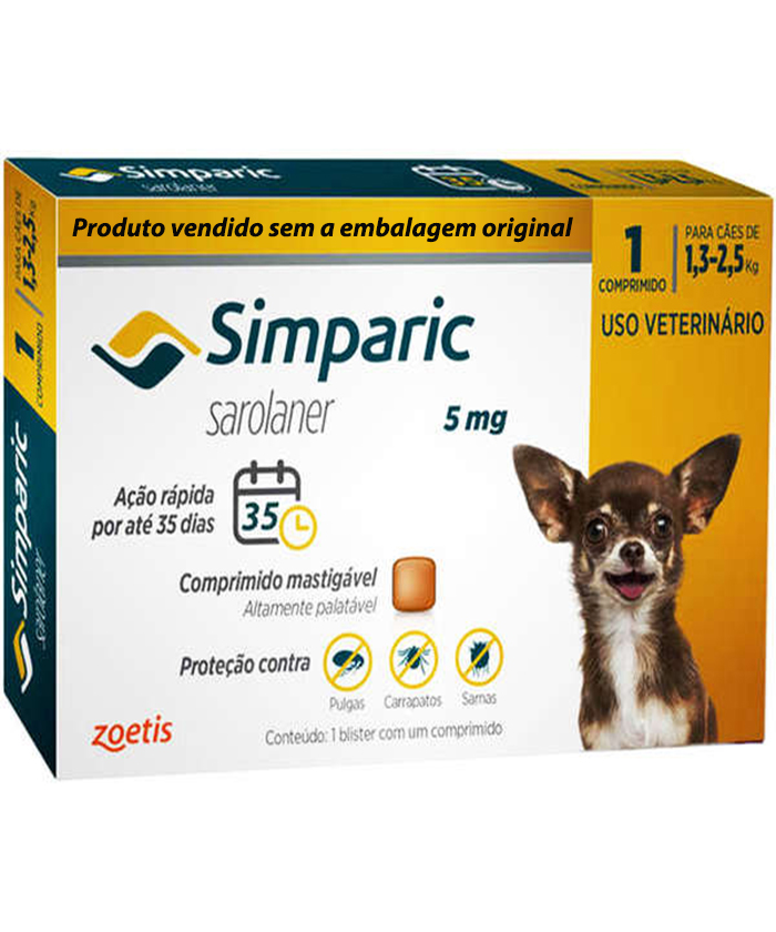 SIMPARIC (1,3 - 2,5) 1 COMPRIMIDO