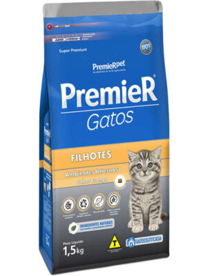 PREMIER GATOS FILHOTE FRANGO 1,5 KG