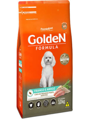 GOLDEN ADULTO MINI BITS FRANGO E ARROZ 3 KG