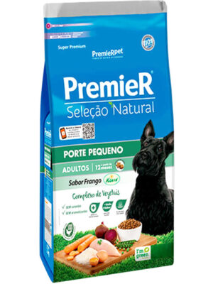 PREMIER SELEÇÃO NATURAL RAÇAS PEQUENAS ADULTO 1 KG