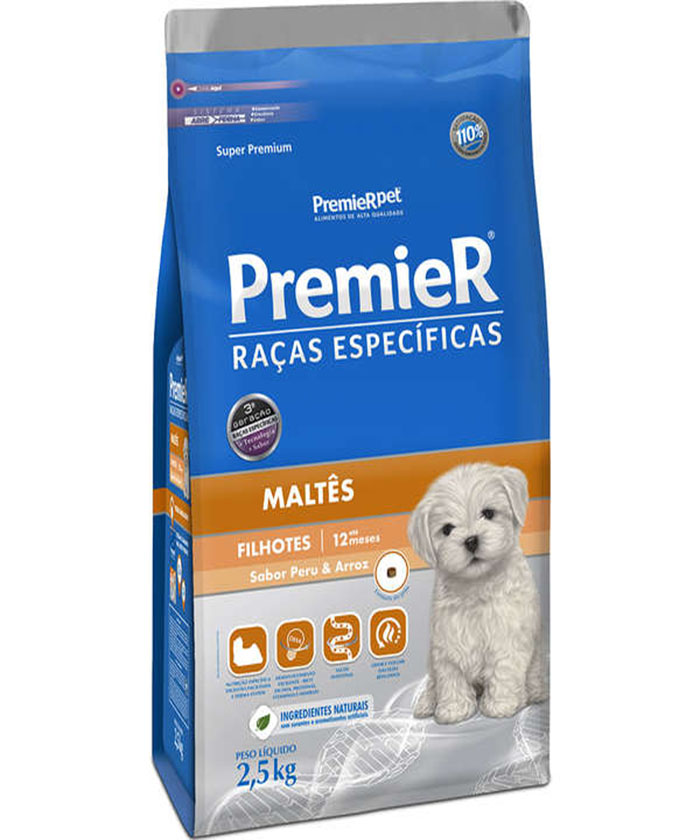 PREMIER MALTES FILHOTE 2,5 KG