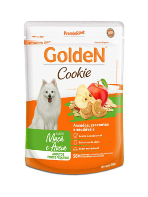 GOLDEN COOKIES CAES AD.PEQ.POR.CARNE CENOURA ESPINAFRE 350 GR