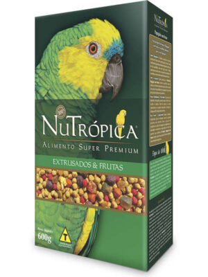 NUTROPICA PAPAGAIO COM FRUTAS 600 GR
