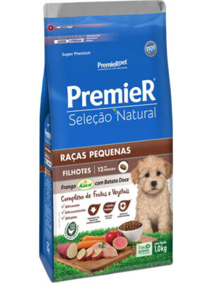 PREMIER SELEÇAO NATURAL FILHOTE FRANGO COM BATATA DOCE 1 KG