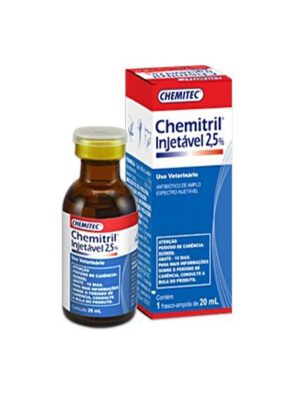 CHEMITRIL INJETÁVEL 2,5% 20ML