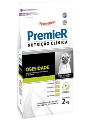 PREMIER OBESIDADE CÃES PEQUENOS 2 KG