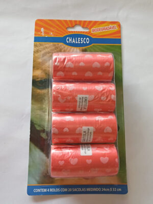 REFIL SACOLAS CHALESCO