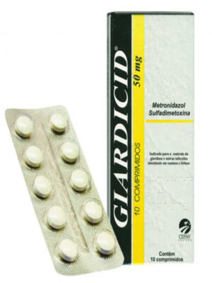 GIARDICID 50 MG 10 COMPRIMIDOS