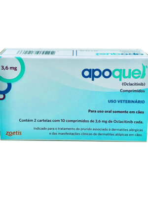 APOQUEL 3,6 MG 20 COMPRIMIDOS