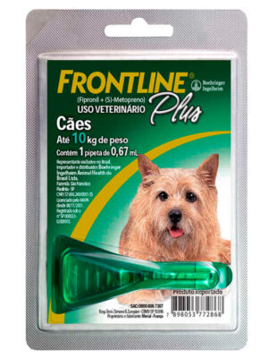 FRONTLINE PLUS ATÉ 10 KG (P)