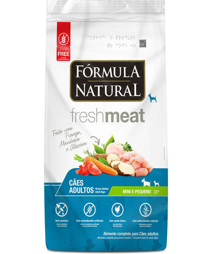 FORMULA NATURAL FRESH MEAT AD.RAÇ.PEQ. PEQ.2,5 KG