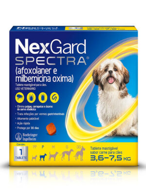 NEXGARD SPECTRA 1,0 MG (3,6-7,5 KG)