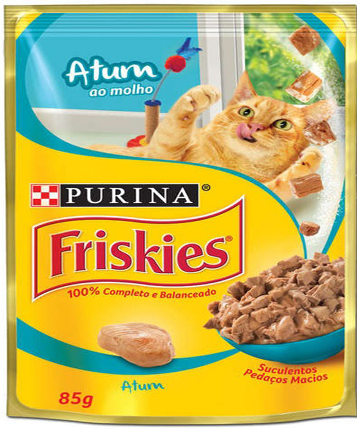 FRISKIES SACHE ATUM AO MOLHO 85 GR