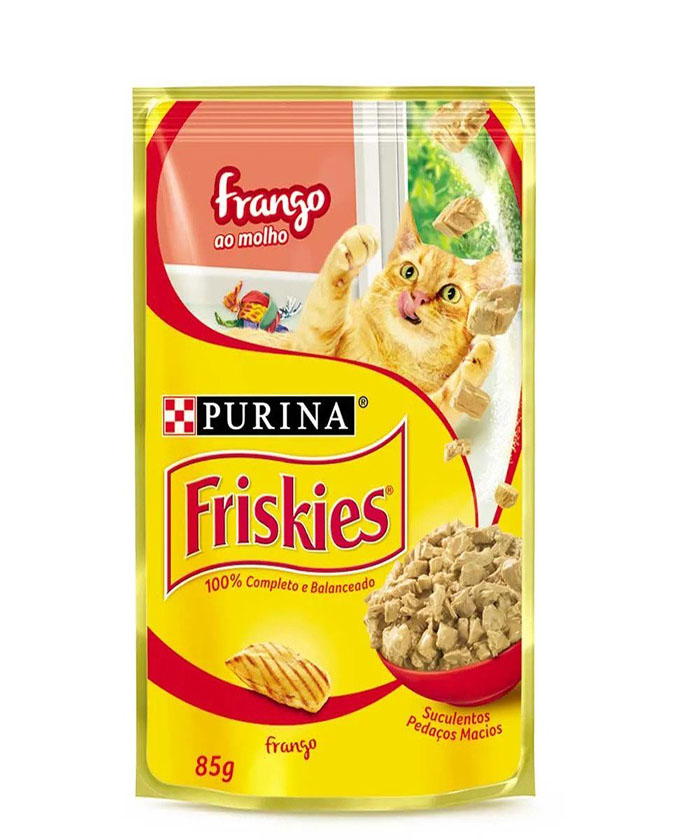 FRISKIES SACHE FRANGO AO MOLHO 85 GR