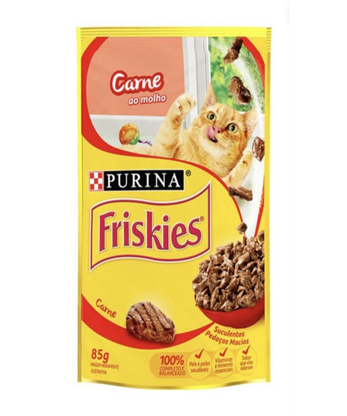 FRISKIES SACHE CARNE AO MOLHO 85 GR